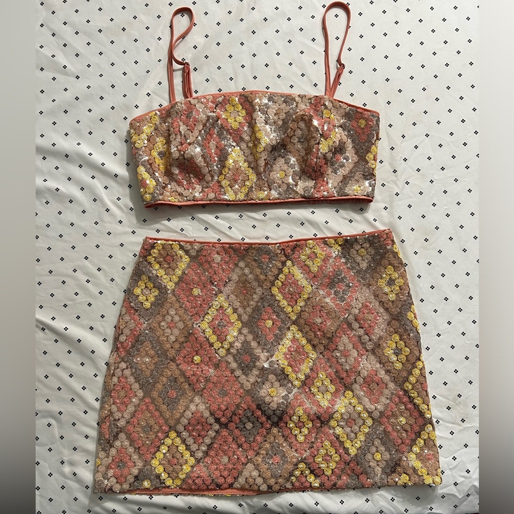Sequin Set by Caroline Constas